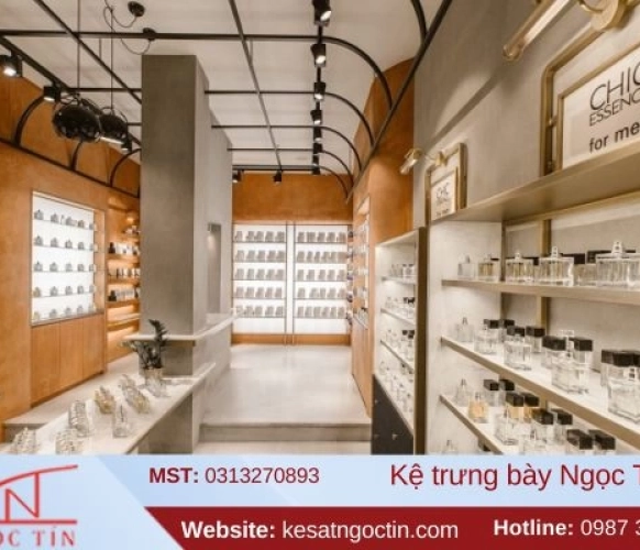 Các mẫu kệ để nước hoa đẹp đa dạng