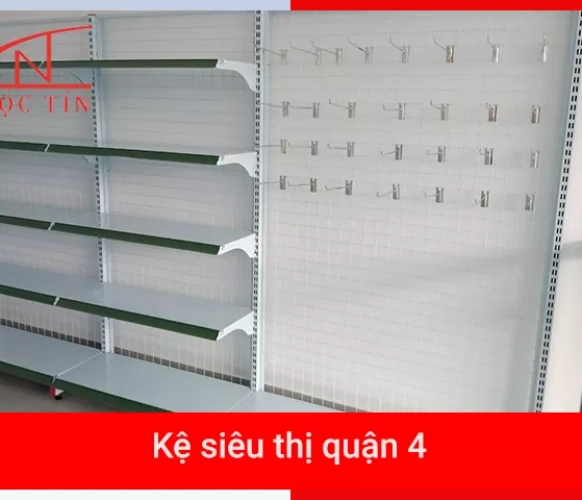Mua kệ siêu thị tại quận 4 hàng xịn GIÁ RẺ