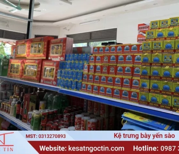 Các mẫu kệ trưng bày yến sào SANG TRỌNG