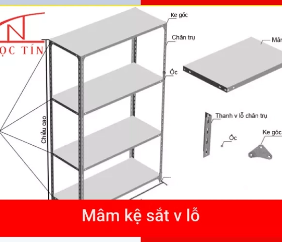 Mâm sắt v lỗ BỀN ĐẸP mang tính thẩm mỹ cao