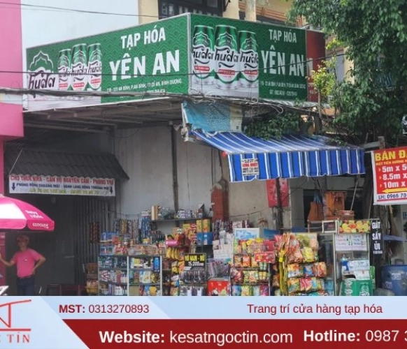 10 cách trang trí cửa hàng tạp hóa nên biết