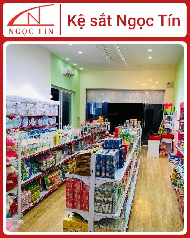 Kệ Siêu Thị 3 Tầng NTKST52