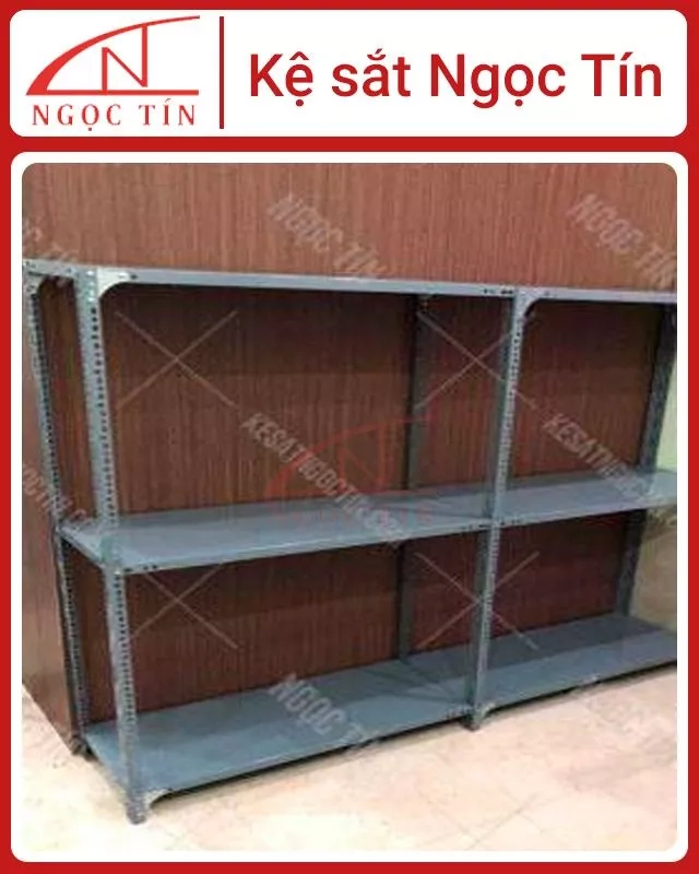 Kệ Sắt V Lỗ 3 Tầng NTKSVL39 Dài 1m x Rộng 0.3m x Cao 1.2m