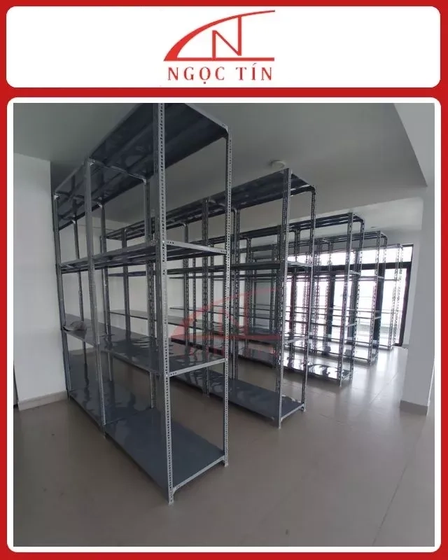 Kệ V Lỗ 4 Tầng NTKSVL50 Dài 1m x Rộng 0.4m x Cao 2.4m