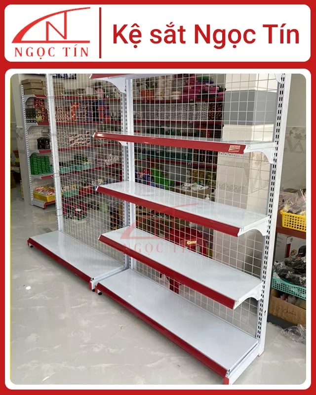 Kệ Đơn Lưng Lưới 5 Tầng NTKST39