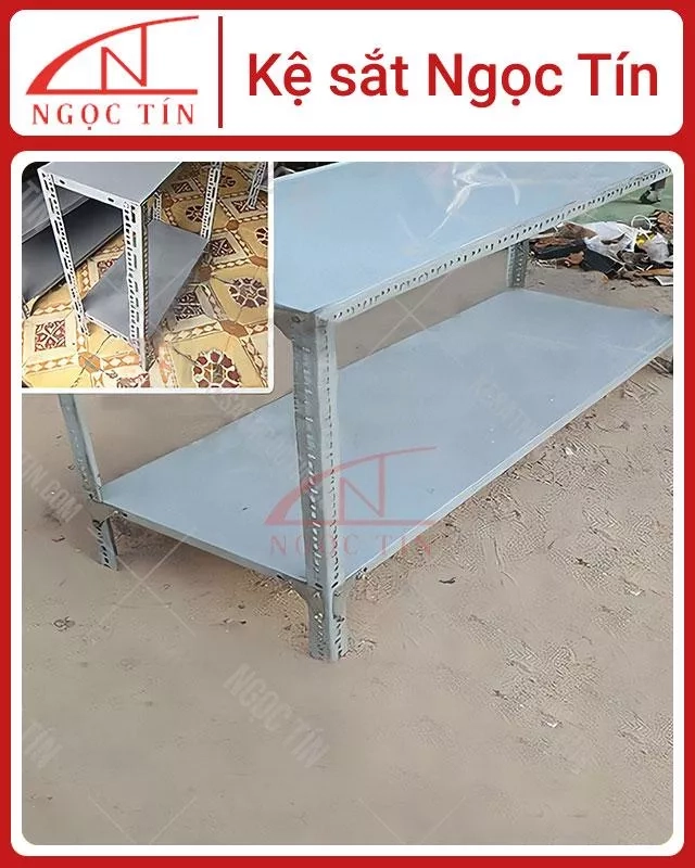 Kệ V Lỗ 2 Tầng NTKSVL24 Dài 0.6m x Rộng 0.3m x Cao 1.2m
