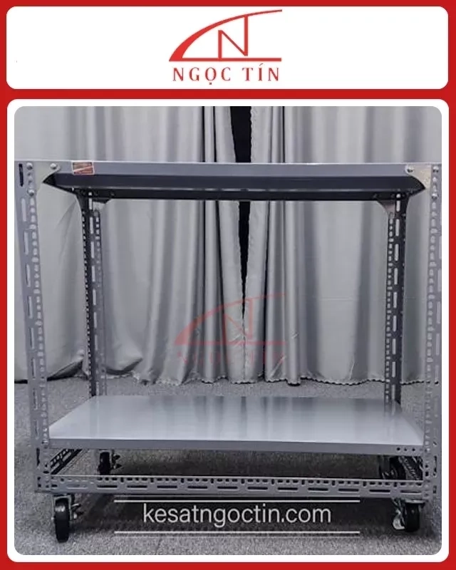 Kệ V Lỗ 2 Tầng KSNT203 Dài 0.6m x Rộng 0.3m x Cao 1.2m