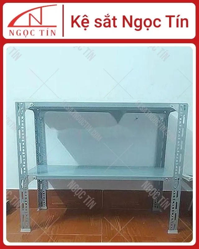Kệ V Lỗ 2 Tầng Trồng Rau NTKSVL23: Dài 0.6m x Rộng 0.3m x Cao 1.2m
