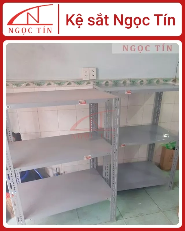 Kệ V Lỗ 3 Tầng NTKSVL34 Dài 0.8m x Rộng 0.3m x Cao 1.2m