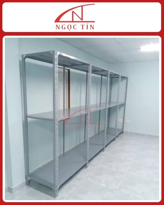 Kệ Sắt V Lỗ 3 Tầng NTKSVL33 Dài 1m x Rộng 0.3m x Cao 1.2m