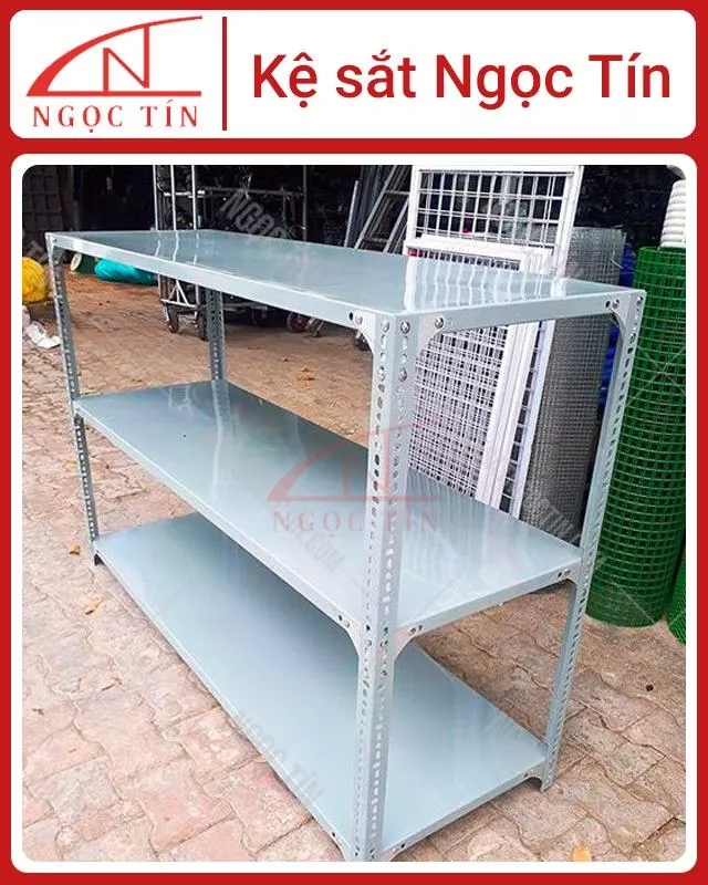 Kệ V Lỗ 3 Tầng NTKSVL32 Dài 1m x Rộng 0.4m x Cao 1.2m