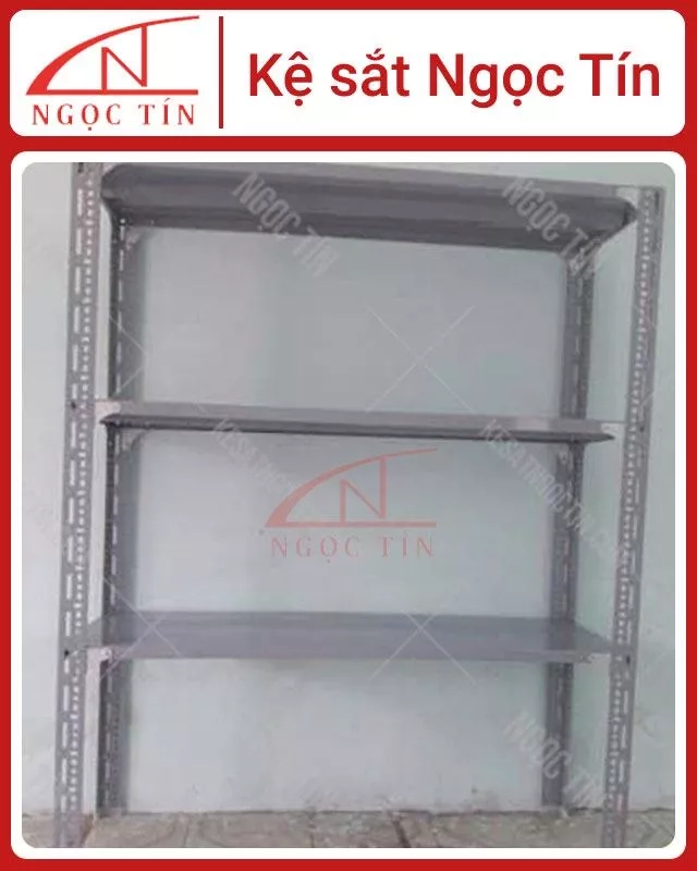 Kệ V Lỗ 3 Tầng NTKSVL30 Dài 0.8m x Rộng 0.3m x Cao 1.2m
