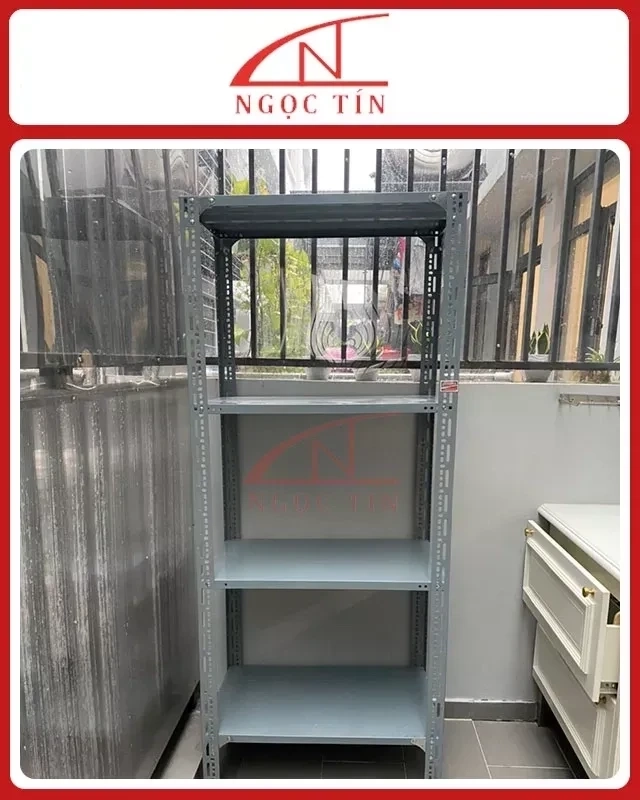Kệ V Lỗ 4 Tầng NTKSVL490 Dài 0.8m x Rộng 0.4m x Cao 2m