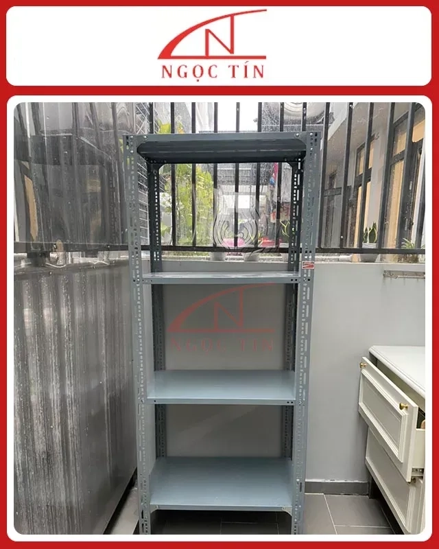 Kệ V Lỗ 4 Tầng NTKSVL490 Dài 0.8m x Rộng 0.4m x Cao 2m