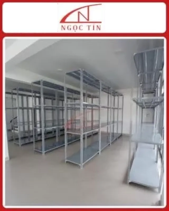 Kệ V Lỗ 4 Tầng NTKSVL44 Dài 0.8m x Rộng 0.3m x Cao 2m