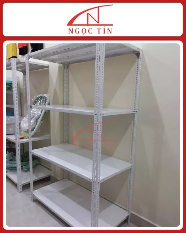 Kệ V Lỗ 4 Tầng NTKSVL481 Dài 1.2m x Rộng 0.5m x Cao 2m
