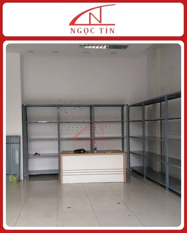 Kệ V Lỗ 5 Tầng NTKSVL53 Dài 0.8m x Rộng 0.3m x Cao 2m