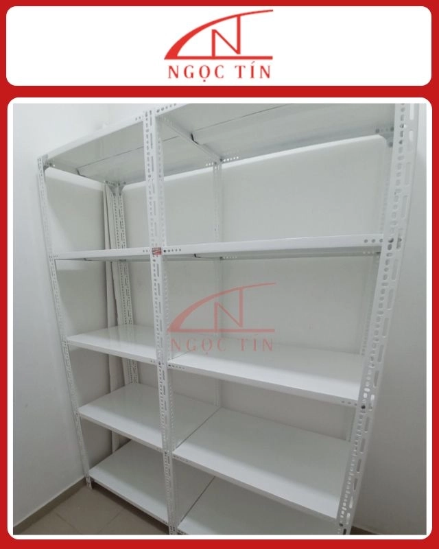 Kệ V Lỗ 5 Tầng KSNT501 Dài 0.8m x Rộng 0.3m x Cao 2m