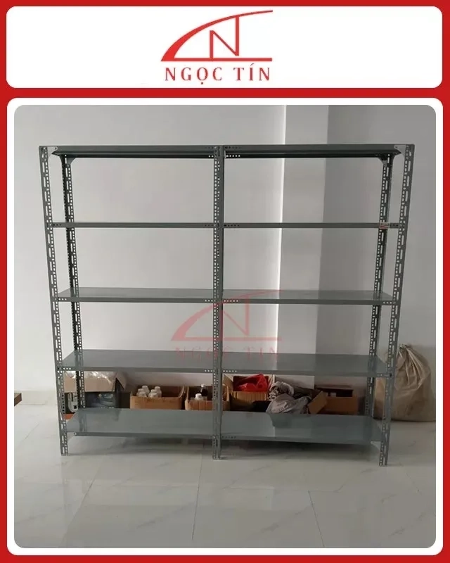 Kệ V Lỗ 5 Tầng KSNT502 Dài 1m x Rộng 0.3m x Cao 2m