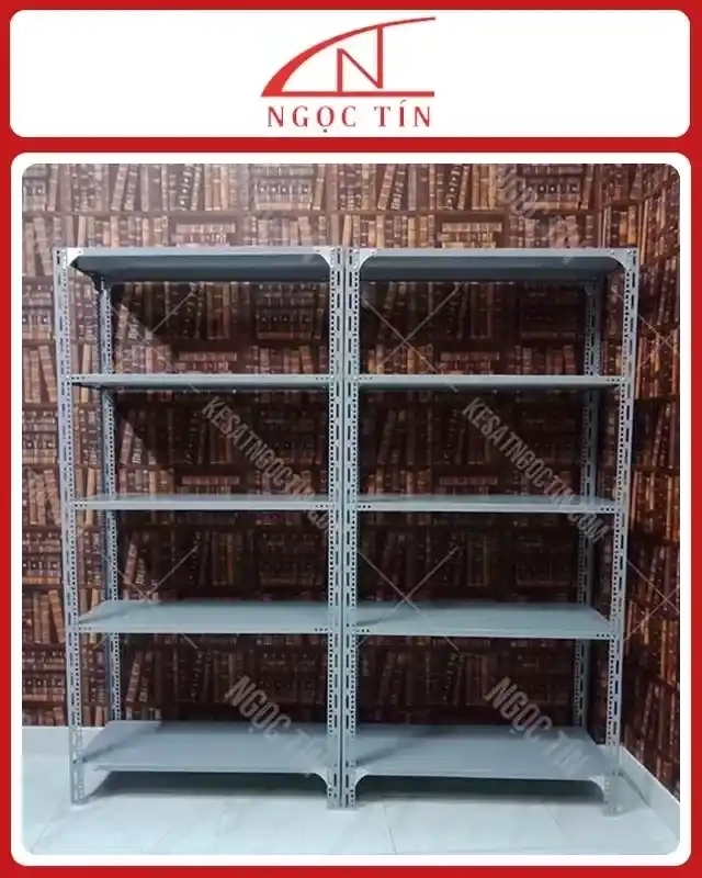 Kệ V Lỗ 5 Tầng NTKSVL52 Dài 1.2m x Rộng 0.4m x Cao 2m
