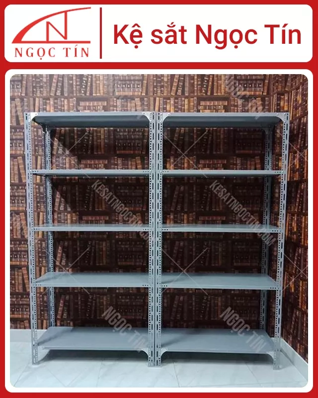 Kệ V Lỗ 5 Tầng NTKSVL52 Dài 1.2m x Rộng 0.4m x Cao 2m