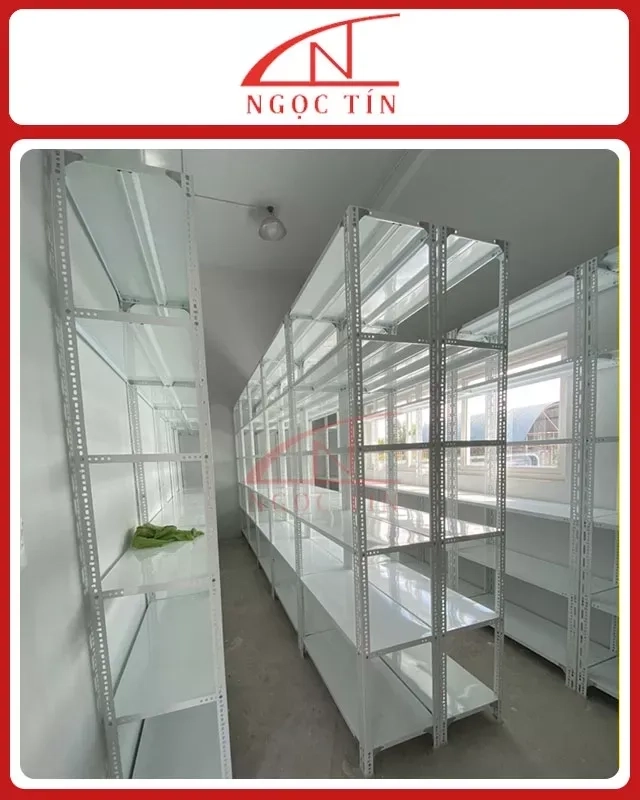 Kệ V Lỗ 6 Tầng NTKSVL99 Dài 1m x Rộng 0.4m x Cao 2.4m