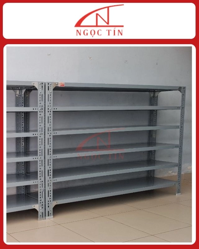 Kệ Sắt V Lỗ  6 Tầng NTKSVL90 Chất Lượng