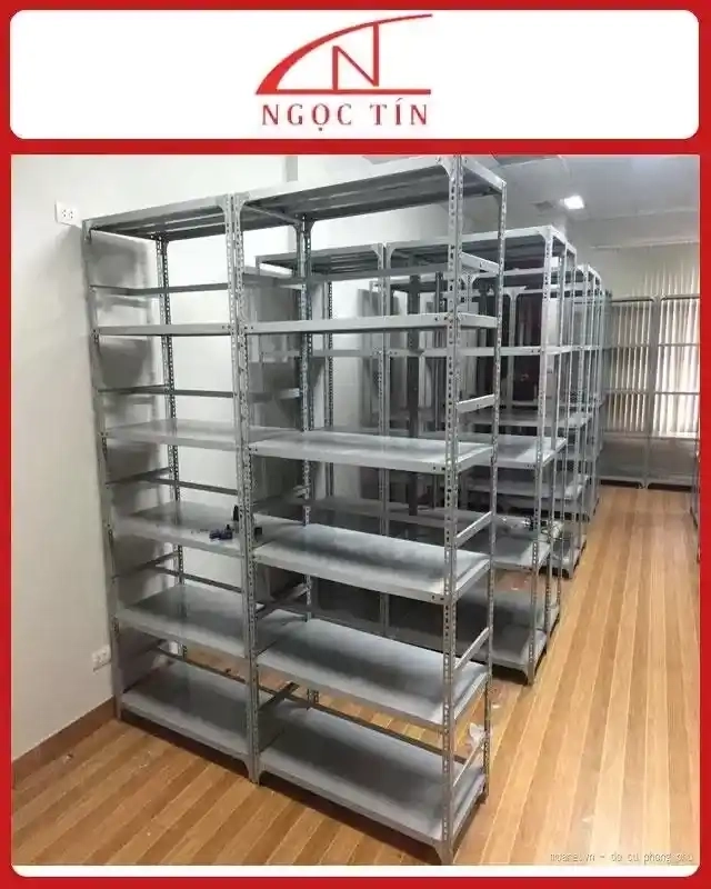 Kệ V Lỗ 6 Tầng NTKSVL84 Dài 0.8m x Rộng 0.4m x Cao 2.4m