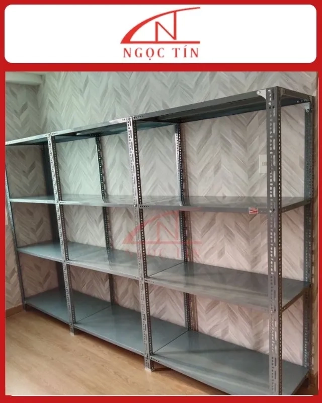 Kệ V Lỗ 4 Tầng NTKSVL98 Dài 1m x Rộng 0.4m x Cao 1.5m