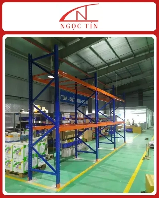 Kệ V Lỗ 5 Tầng NTKSVL60 Dài 1m x Rộng 0.4m x Cao 2m
