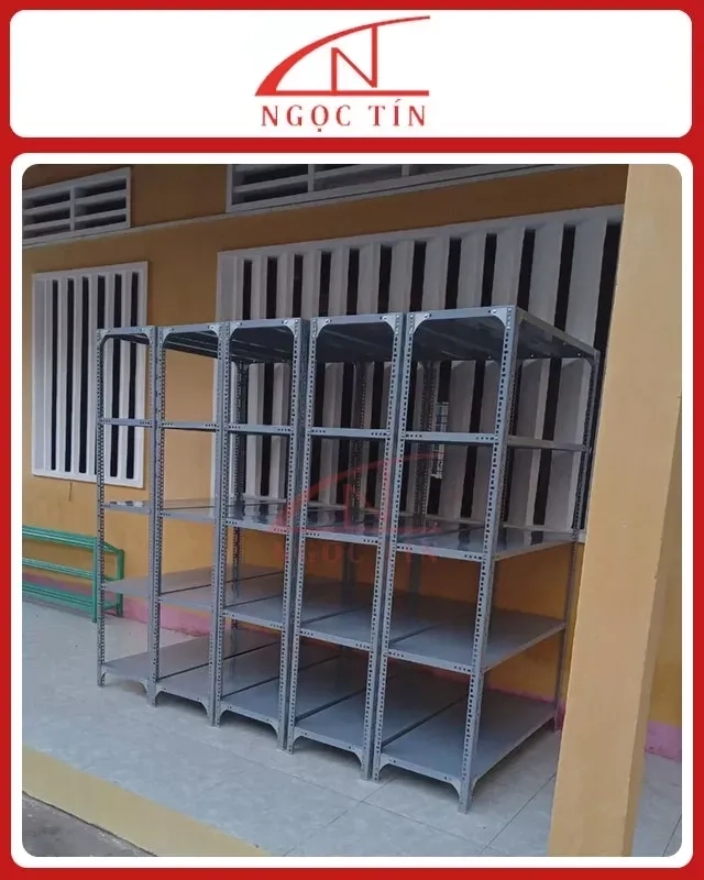 Kệ V Lỗ 5 Tầng NTKSVL60 Dài 1m x Rộng 0.4m x Cao 2m