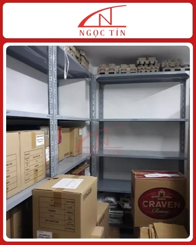 Kệ V Lỗ 5 Tầng NTKSVL507 Dài 1m x Rộng 0.4m x Cao 2m