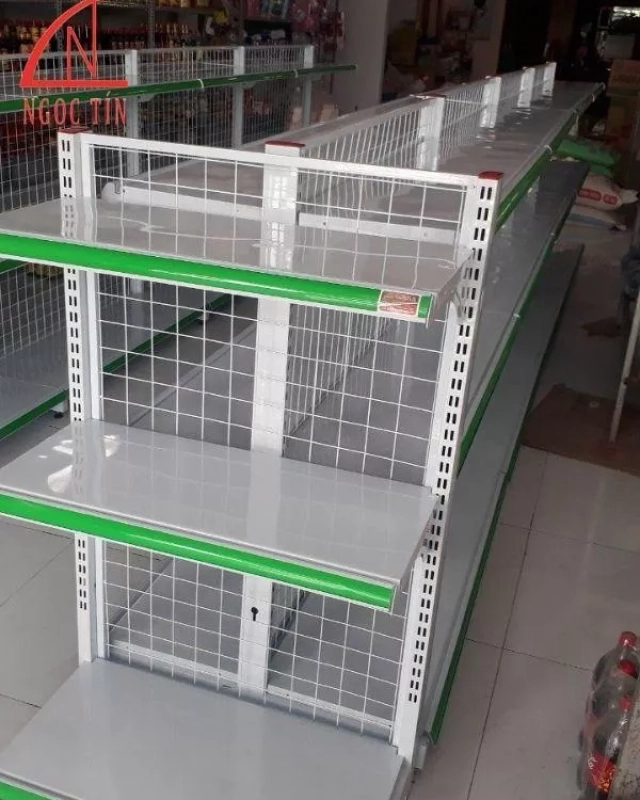 Kệ Siêu Thị Đơn 4 Tầng NTKST28