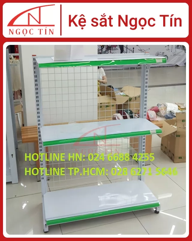 Kệ Lưng Lưới 3 Tầng NTKST18