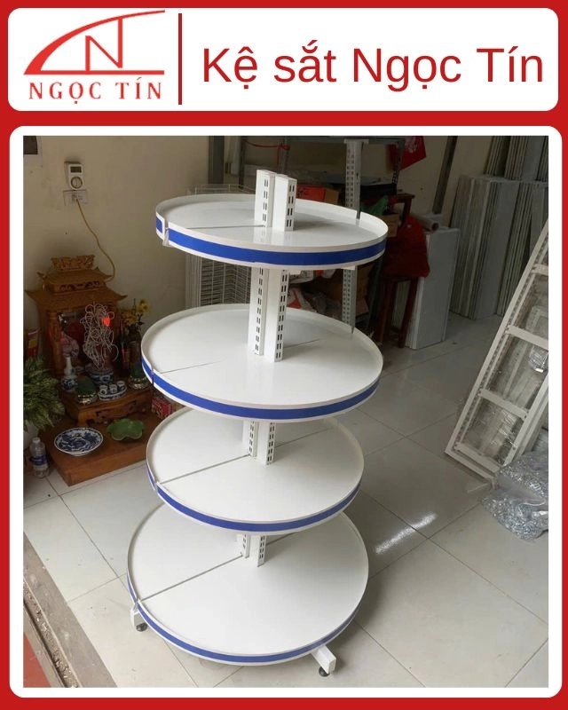 Kệ Tròn Siêu Thị