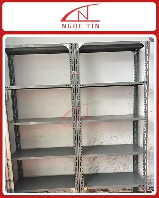 Kệ V Lỗ 5 Tầng NTKSVL508 Dài 0.8m x Rộng 0.3m x Cao 2m