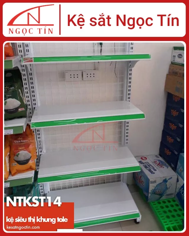 Kệ Đơn Lưng Lưới 5 Tầng NTKST14