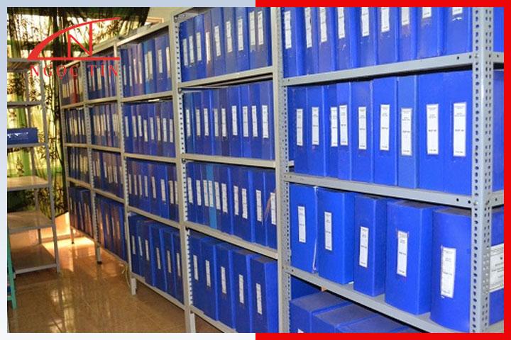  Kệ lưu trữ tư liệu, hồ sơ