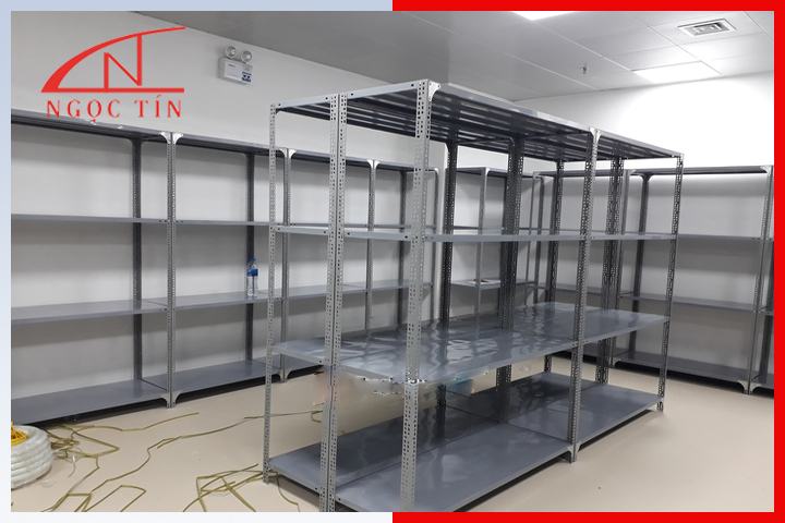 Kích thước kệ sắt v lỗ quận 3 chuẩn ngày nay 