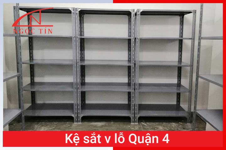 Cấu tạo của kệ sắt v lỗ quận 4