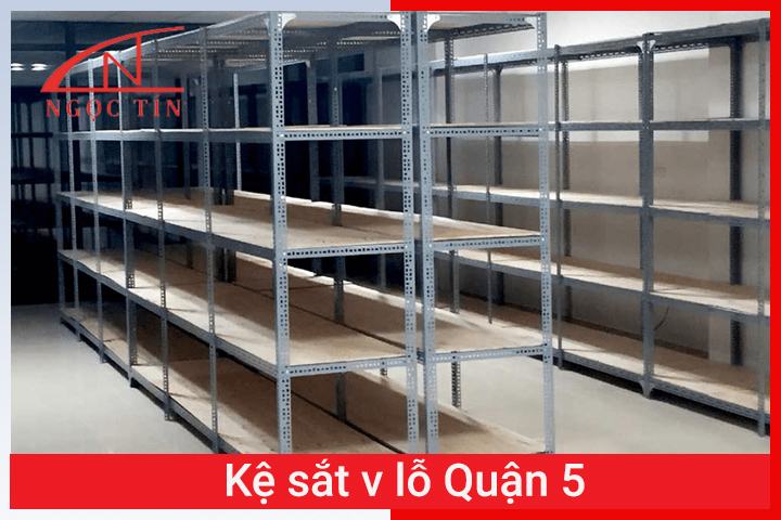 Ưu điểm của kệ sắt v lỗ quận 5