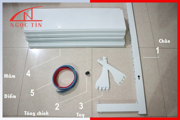 Đặc điểm cấu tạo tiêu chuẩn kệ siêu thị quận 4