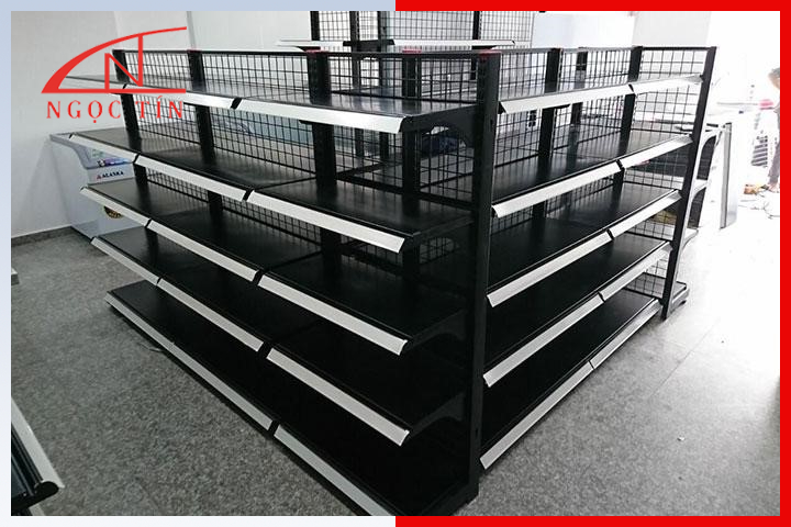 Giá đựng hàng siêu thị lưng lưới Giá đựng hàng siêu thị lưng lưới