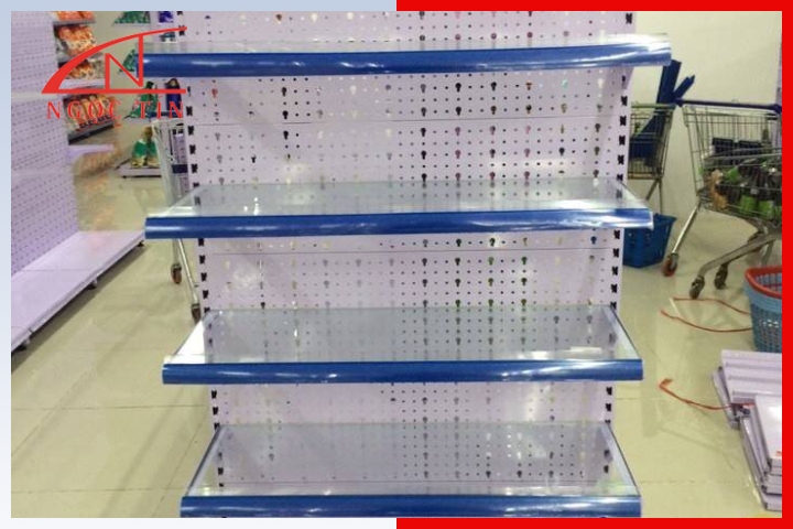 Giá siêu thị tôn đục lỗ Giá siêu thị tôn đục lỗ quận 12