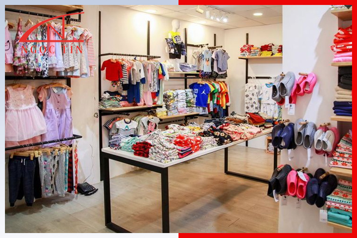 Mẫu kệ trưng bày quần áo trẻ em kiểu gấp Mẫu kệ trưng bày quần áo trẻ em kiểu gấp