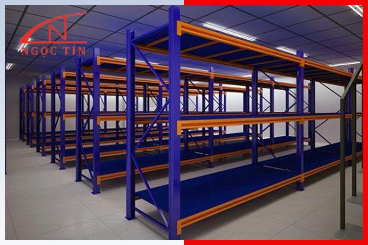 Hướng dẫn lắp đặt kệ sắt trung tải