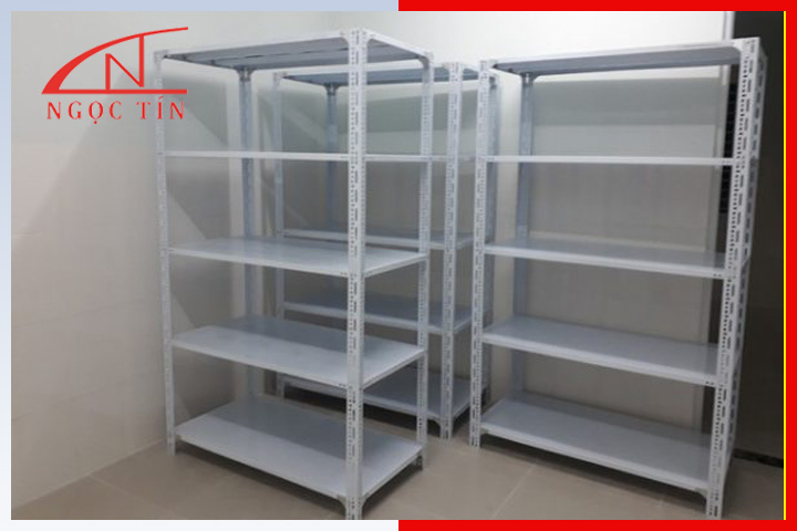 Kệ sắt v lỗ 5 tầng để tài liệu NTKSVL56 Kệ sắt v lỗ 5 tầng để tài liệu NTKSVL56