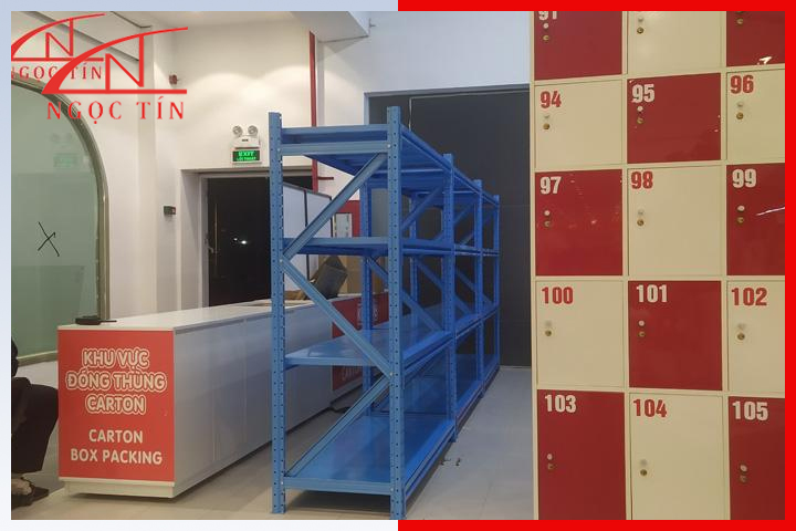Ưu điểm lớn nhất của kệ sắt 5 tầng NTKSVL60 Ưu điểm lớn nhất của kệ sắt 5 tầng NTKSVL60