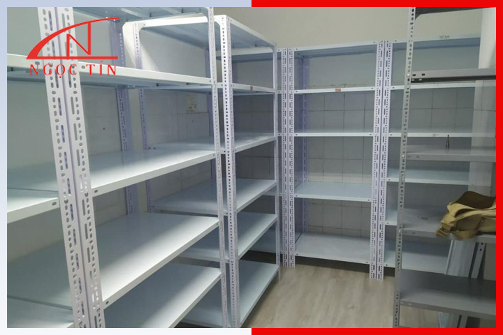 kệ sắt v lỗ 6 tầng NTKSVL86