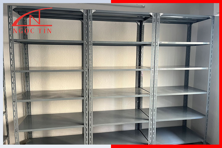 Cấu tạo kệ sắt v lỗ 6 tầng NTKSVL90 Cấu tạo kệ sắt v lỗ 6 tầng NTKSVL90